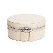 Load image into Gallery viewer, WOLF Sophia Round Zip Case in Ivory
