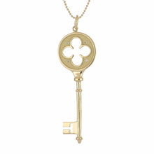 Load image into Gallery viewer, Estate TIffany &amp; Co. 18K Gold Key Pendant Necklace
