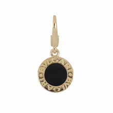 Load image into Gallery viewer, Estate Bulgari Onyx and 18K Gold Pedant
