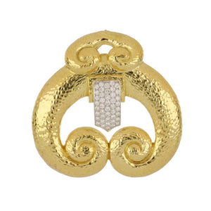 Vintage 1980s David Webb 18K Gold 'Ancient World' Necklace