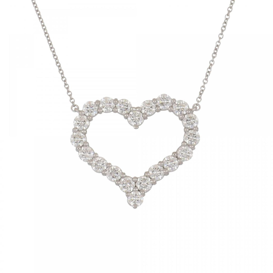 Tiffany co diamond heart necklace Clearance