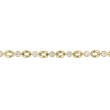 Load image into Gallery viewer, Vintage 1990s La Triomphe 18K Gold Diamond Bracelet
