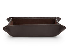 Load image into Gallery viewer, WOLF Blake Coin Tray in Brown
