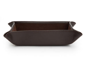 WOLF Blake Coin Tray in Brown