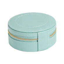 Load image into Gallery viewer, WOLF Sophia Round Zip Case in Jade
