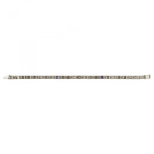Load image into Gallery viewer, Art Deco 1930s 14K Gold Bracelet with Sapphires
