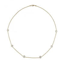 Load image into Gallery viewer, 18K Gold Diamonds by The Yard Necklace
