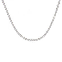 Load image into Gallery viewer, 18K White Gold Diamond Tennis Necklace
