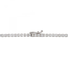 Load image into Gallery viewer, 18K White Gold Diamond Tennis Necklace
