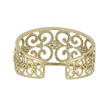 Load image into Gallery viewer, Leslie Greene 18K Gold Diamond Bangle Bracelet

