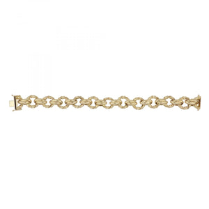 Vintage 1970s 14K Gold Link Bracelet