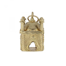Load image into Gallery viewer, 14K Gold Mosque Charm
