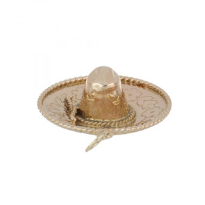 14K Gold Sombrero Charm