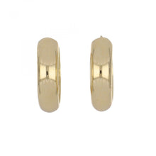 Load image into Gallery viewer, 14K Gold 1/2 inch Hinged Hoop Earrings
