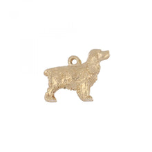 Load image into Gallery viewer, 14K Gold Spaniel Charm
