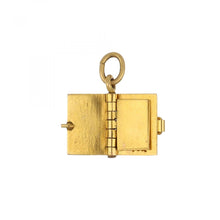 Load image into Gallery viewer, 14K Gold Book Charm
