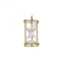 Load image into Gallery viewer, 14K Gold Hourglass Charm

