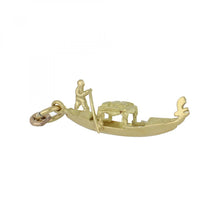 Load image into Gallery viewer, 14K Gold Gondola Charm
