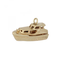 Load image into Gallery viewer, 14K Gold Yacht Charm
