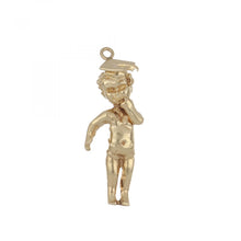 Load image into Gallery viewer, 14K Gold Graduation Charm
