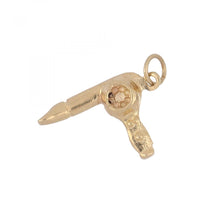 Load image into Gallery viewer, 14K Gold Blow Dryer Charm
