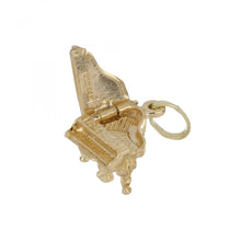 Load image into Gallery viewer, Vintage 14K Gold 1980s Piano Charm
