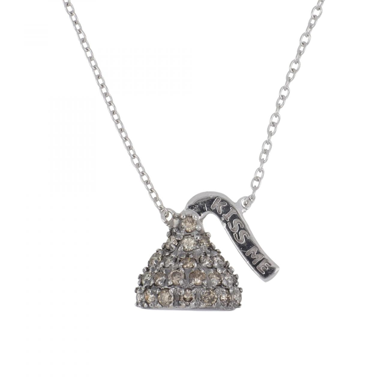 Le Vian Chocolate Diamond (3/4 ct. t.w.) & Vanilla Diamond (1/5 ct. t.w.)  Double Drop Halo 18