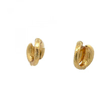 Load image into Gallery viewer, Vintage Lalaounis 18K/22K Gold Neolithic  Earrings
