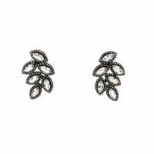 Load image into Gallery viewer, Maharaja Sterling Silver Moonstone Earrings

