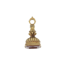 Load image into Gallery viewer, Victorian 14K Gold Watch Fob with Intaglio Seal
