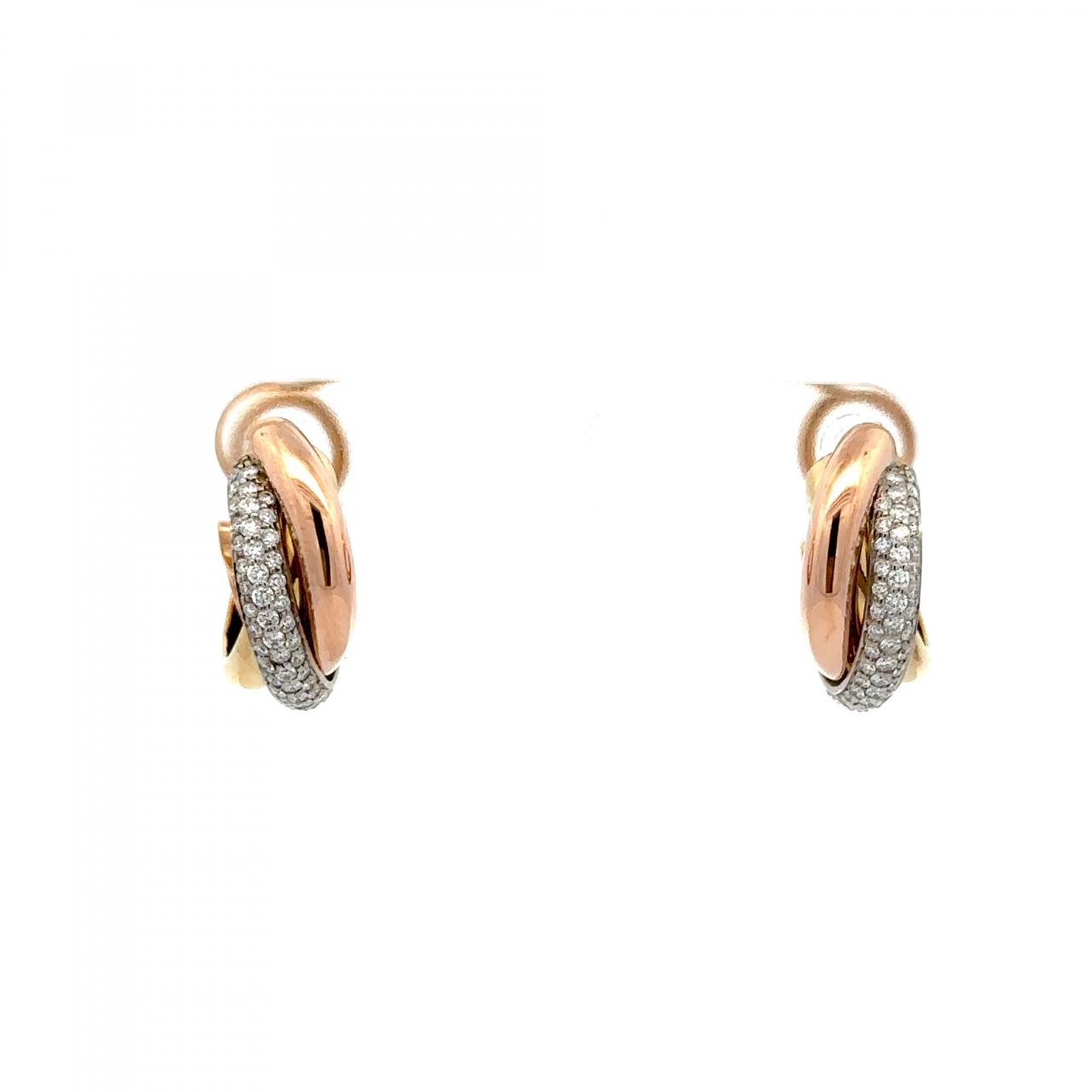 Cartier hoop earrings gold deals