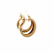 Load image into Gallery viewer, Cartier 18K Gold Love Hoop Earrings with Diamonds
