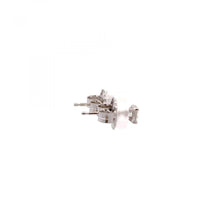 Load image into Gallery viewer, 0.34 Total Carat 18K White Gold Stud Earrings
