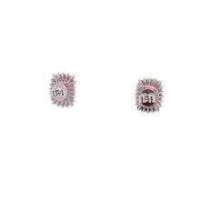 Load image into Gallery viewer, Maharaja 18K White Gold Tourmaline and Diamond Earrings
