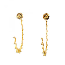 Load image into Gallery viewer, Maharaja Large &quot;U&quot; Hoop Earrings
