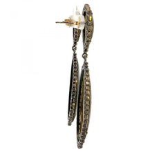 Load image into Gallery viewer, Maharaja Sterling Silver Labradorite Drop Earrings
