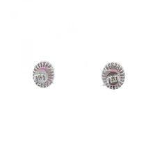 Load image into Gallery viewer, Maharaja 18K White Gold Tourmaline Earrings
