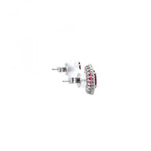 Load image into Gallery viewer, Maharaja 18K White Gold Tourmaline Earrings

