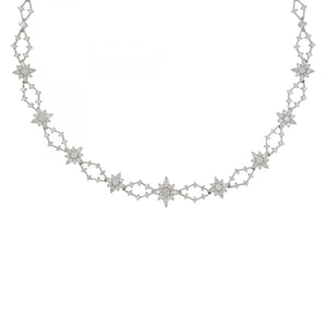 Kwiat Star Collection 18K White Gold Diamond Necklace