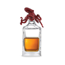 Load image into Gallery viewer, Deakin &amp; Francis Red Enamel Octopus Decanter
