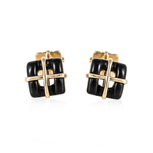 Load image into Gallery viewer, Estate Tiffany &amp; Co. 18K Gold Onyx Cufflinks
