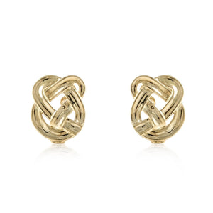 Estate Tiffany & Co. 18K Gold Earrings