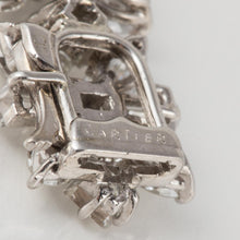 Load image into Gallery viewer, Mid-Century Platinum Cartier Diamond Bracelet
