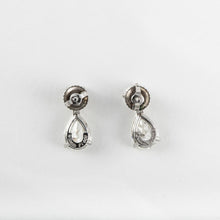 Load image into Gallery viewer, Estate Tiffany &amp; Co. Platinum Diamond Drop Earrings
