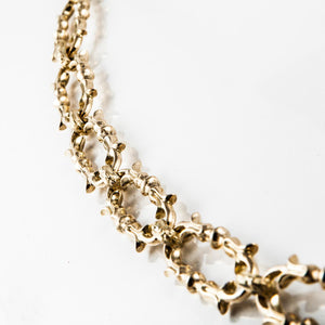 Estate 18K Gold Link Necklace