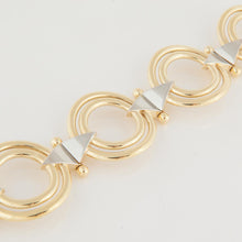 Load image into Gallery viewer, Retro 18K Two-Tone Gold Bracelet

