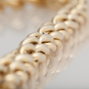 Estate 18K Gold Long Chain Necklace