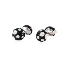Load image into Gallery viewer, Deakin &amp; Francis 18K White Gold Ladybug Cufflinks
