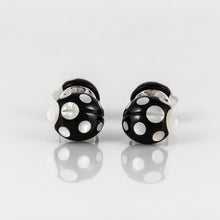 Load image into Gallery viewer, Deakin &amp; Francis 18K White Gold Ladybug Cufflinks
