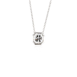 Tiffany & Co. Lucida Platinum Diamond Pendant Necklace